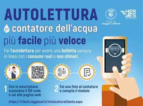 Reggio Calabria: l'avviso di Hermes per l'autolettura del contatore 